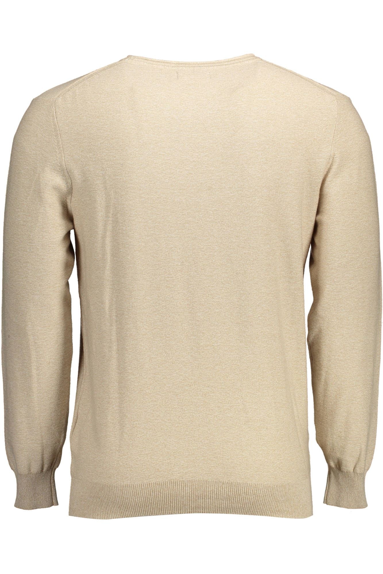 Beigefarbener Baumwollpullover