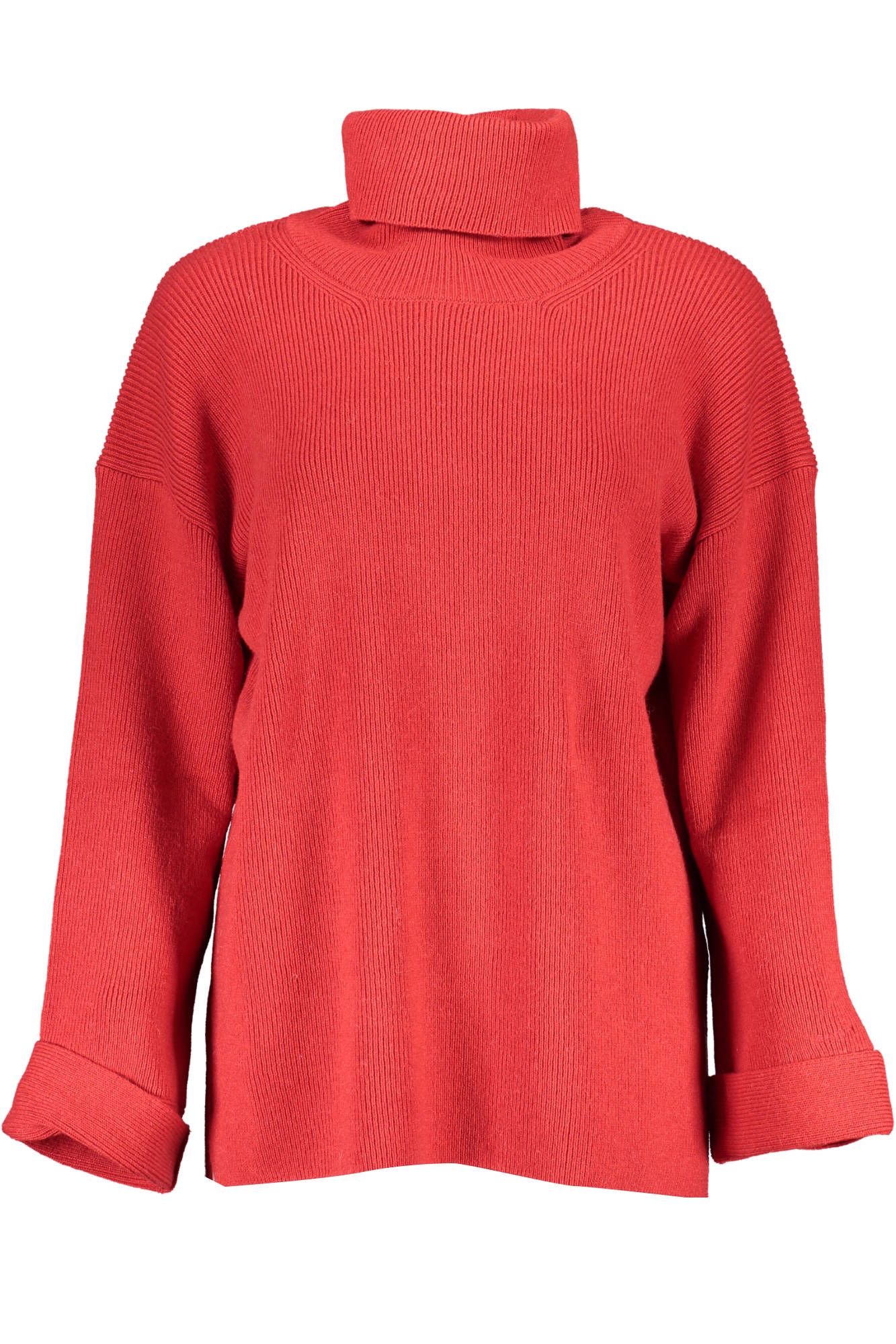 Pullover aus roter Wolle