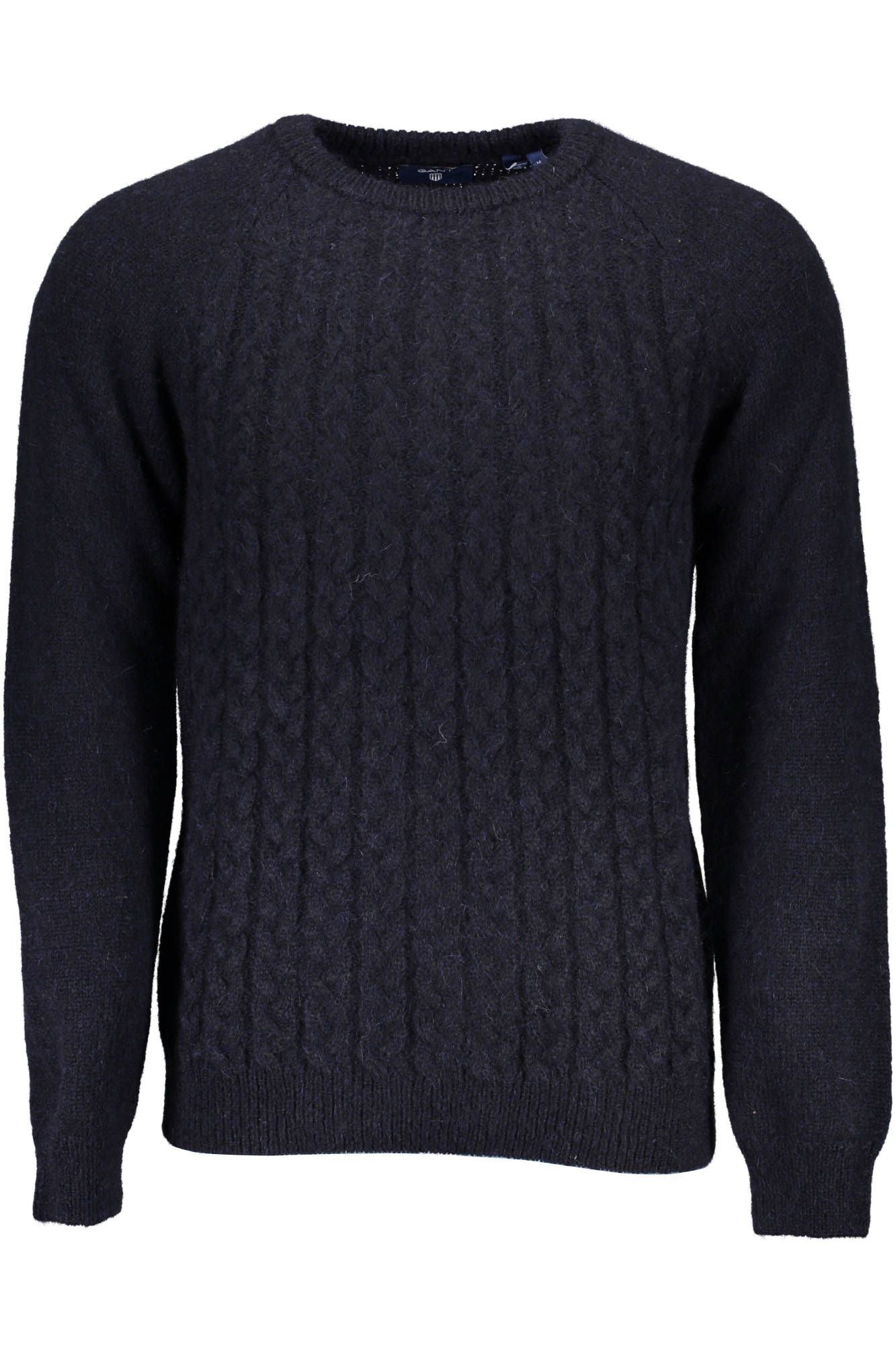Blauer Pullover aus Wolle