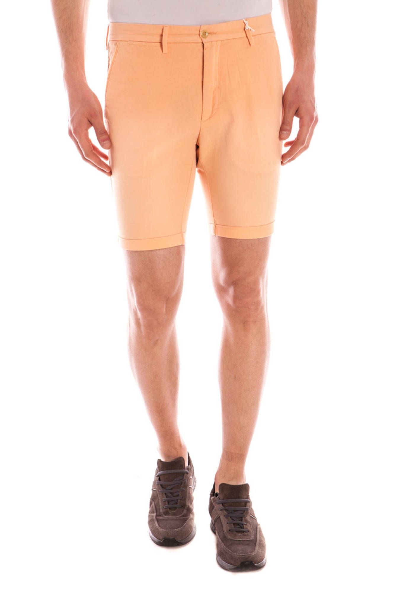 Orangefarbene Baumwolljeans & Hose