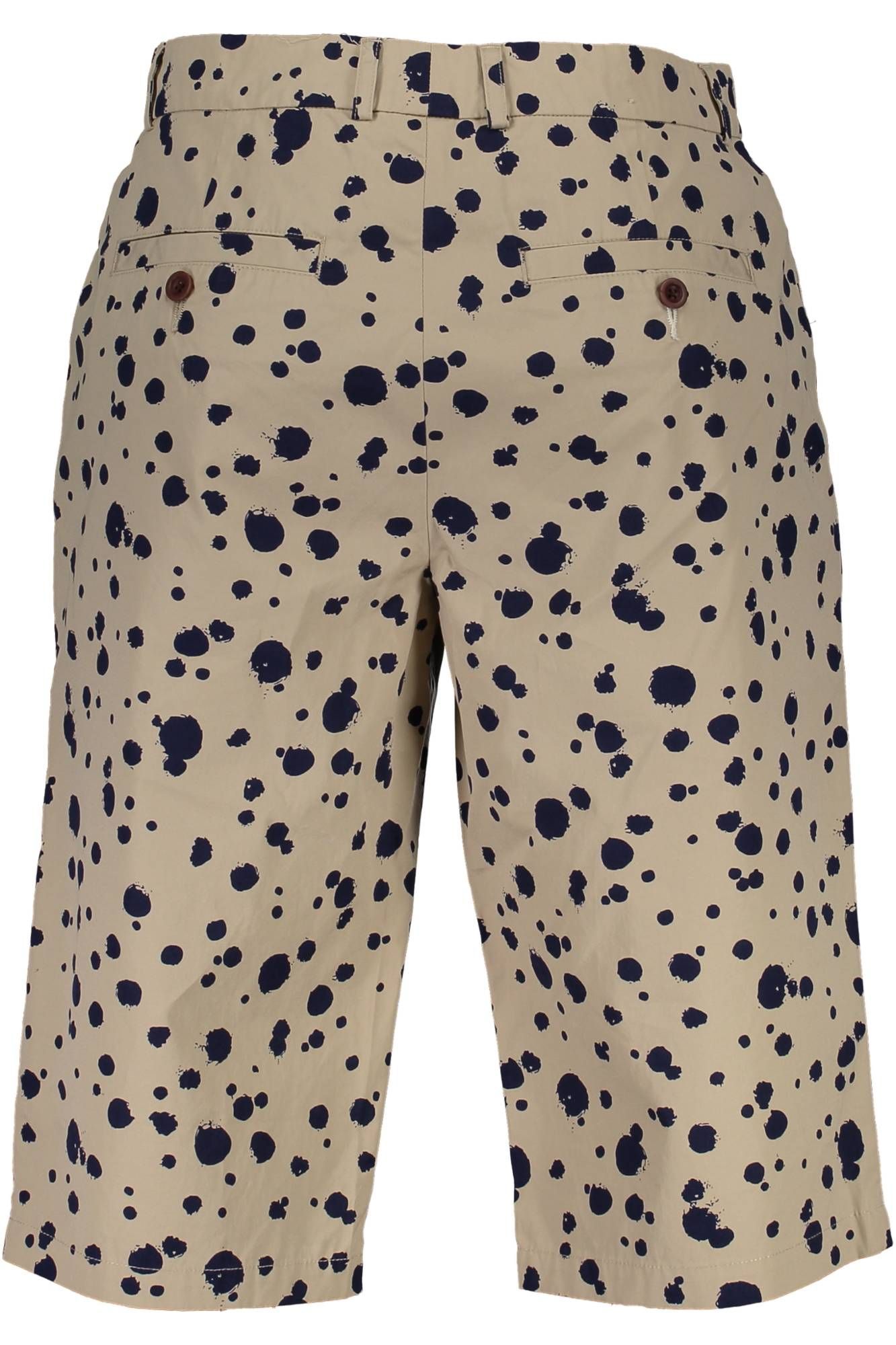 Beige Baumwolljeans & Hose