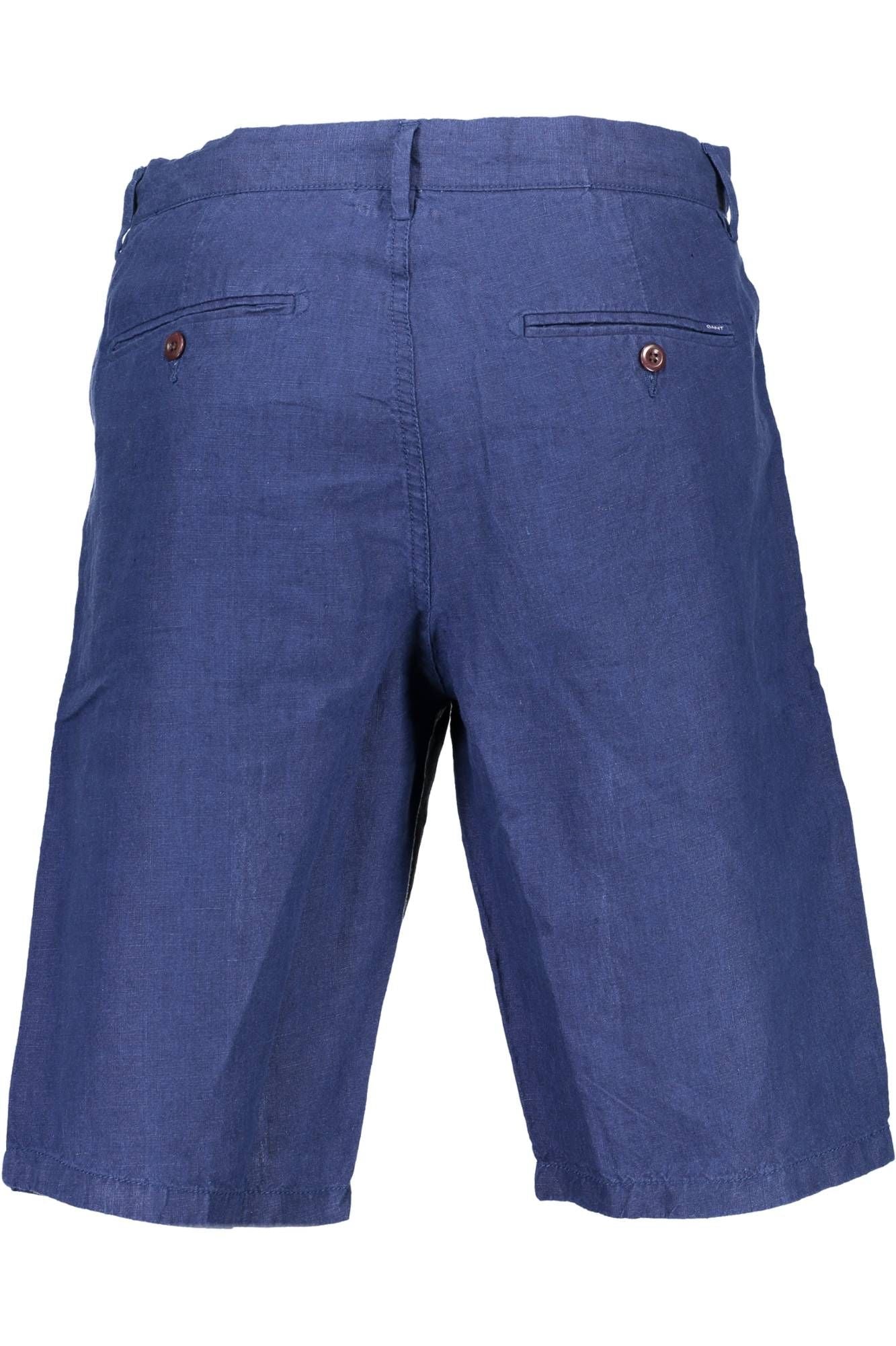Blaue Leinenjeans & Hose