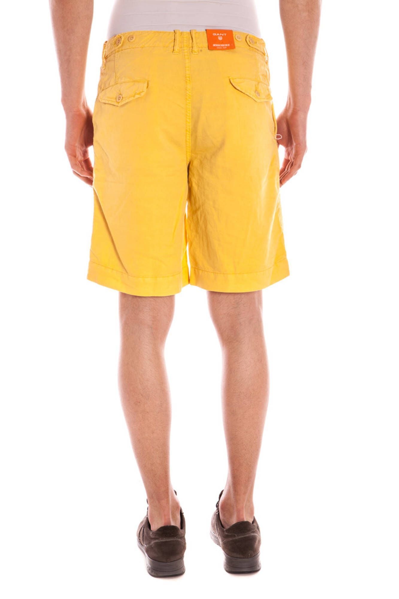 Gelbe Baumwolljeans & Hose