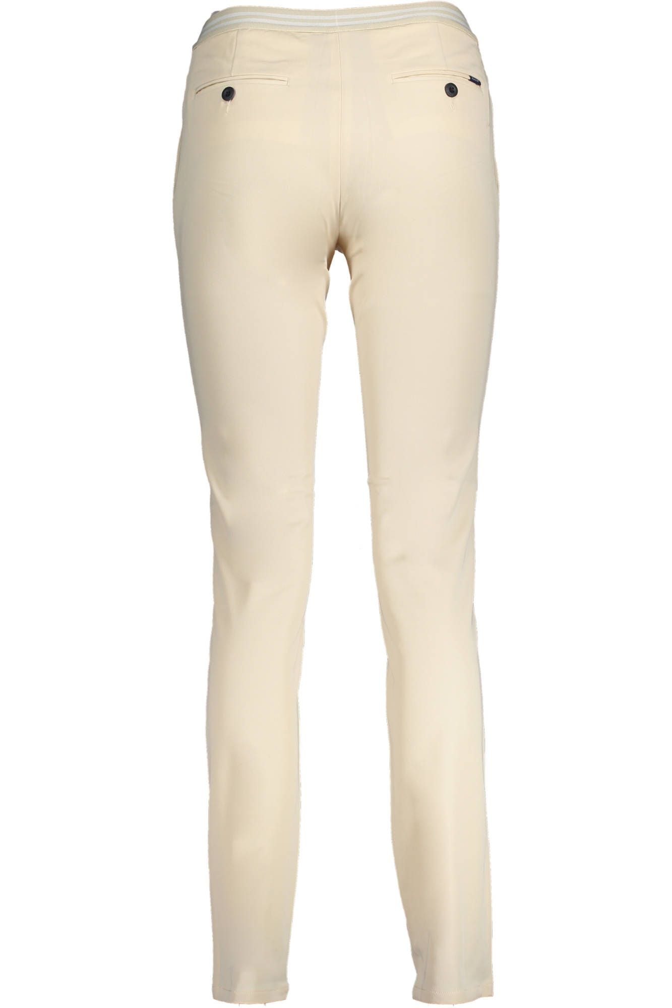 Beige Baumwolljeans & Hose