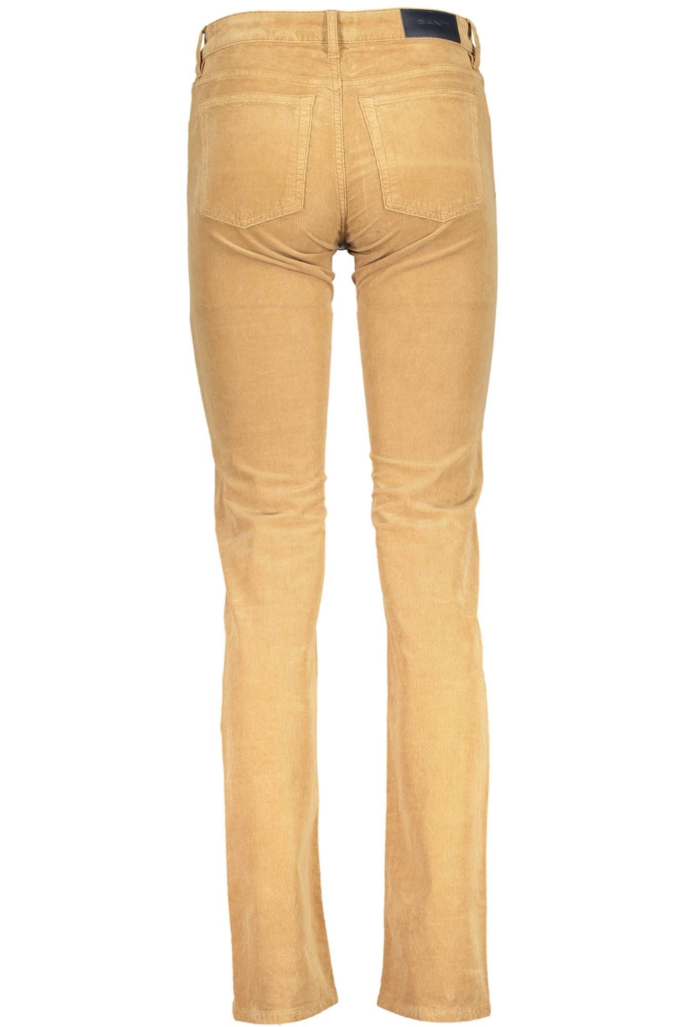 Braune Baumwolljeans & Hose