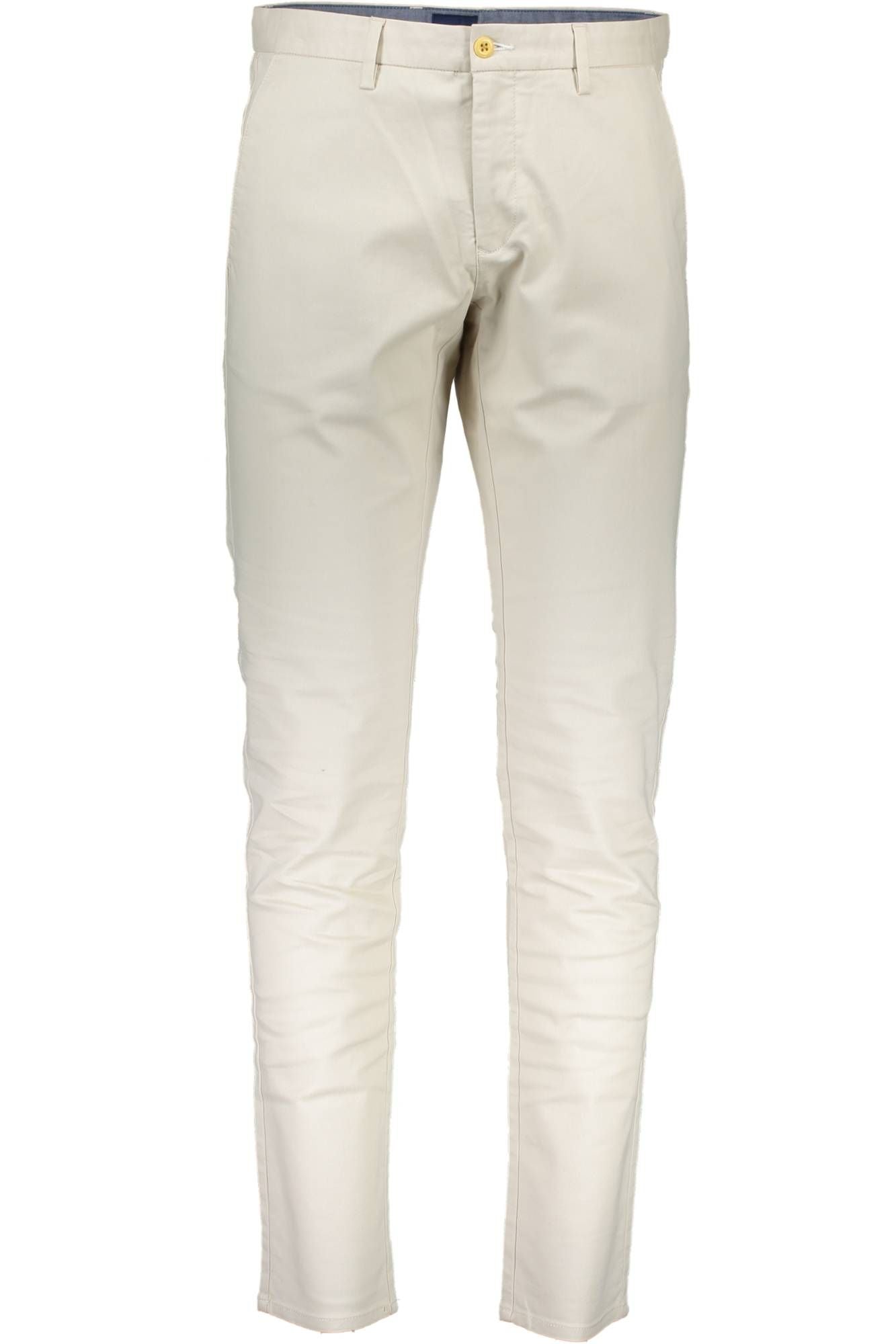 Beige Baumwolljeans & Hose