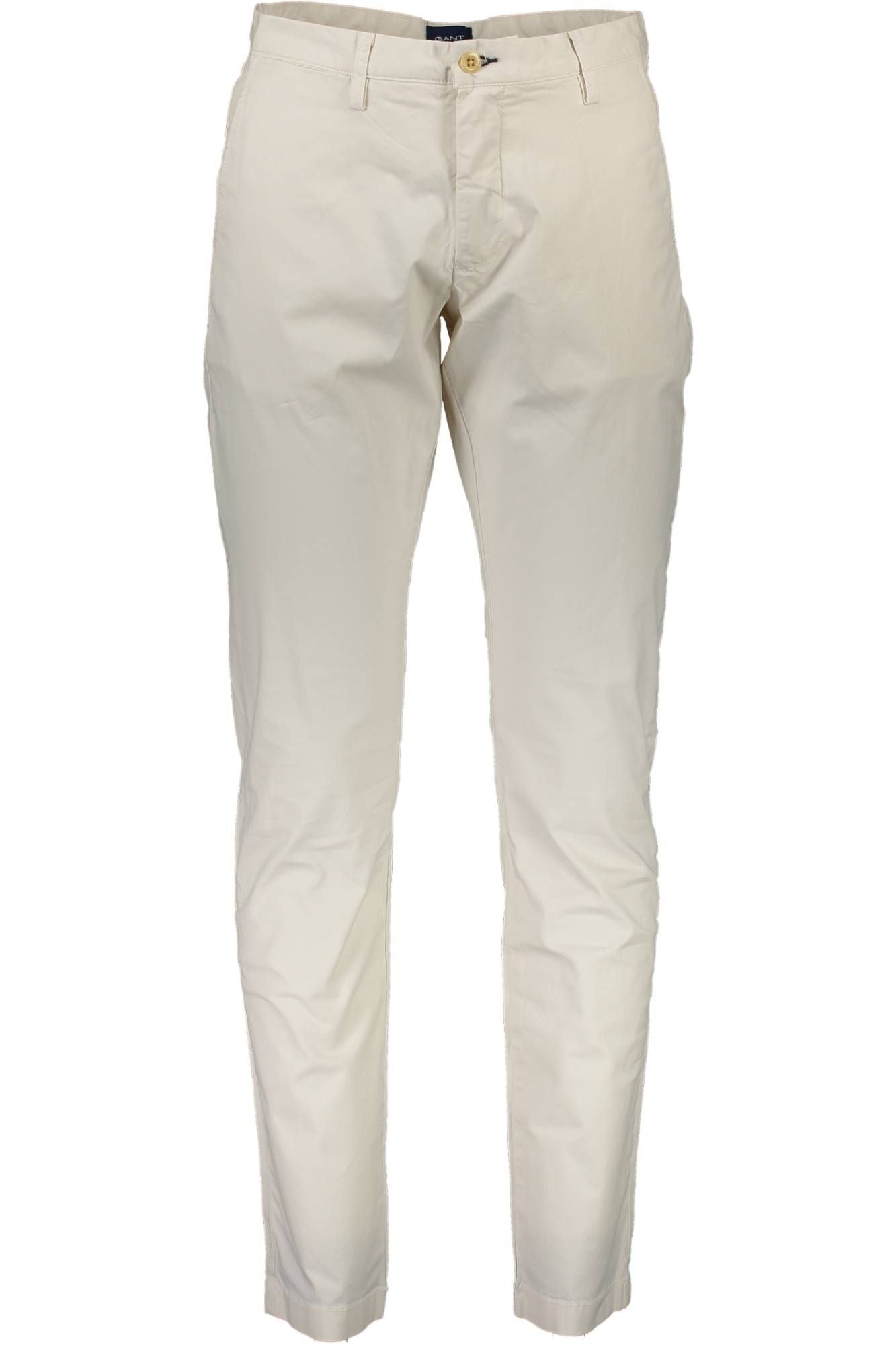 Beige Baumwolljeans & Hose
