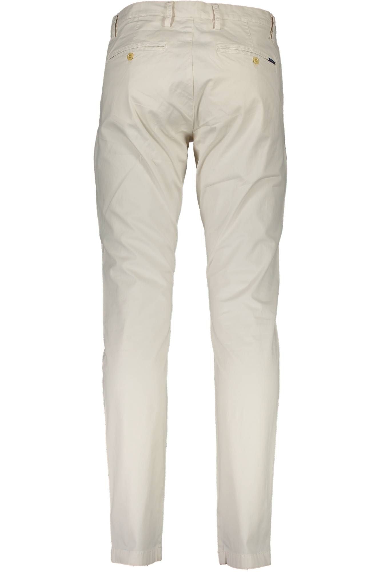 Beige Baumwolljeans & Hose