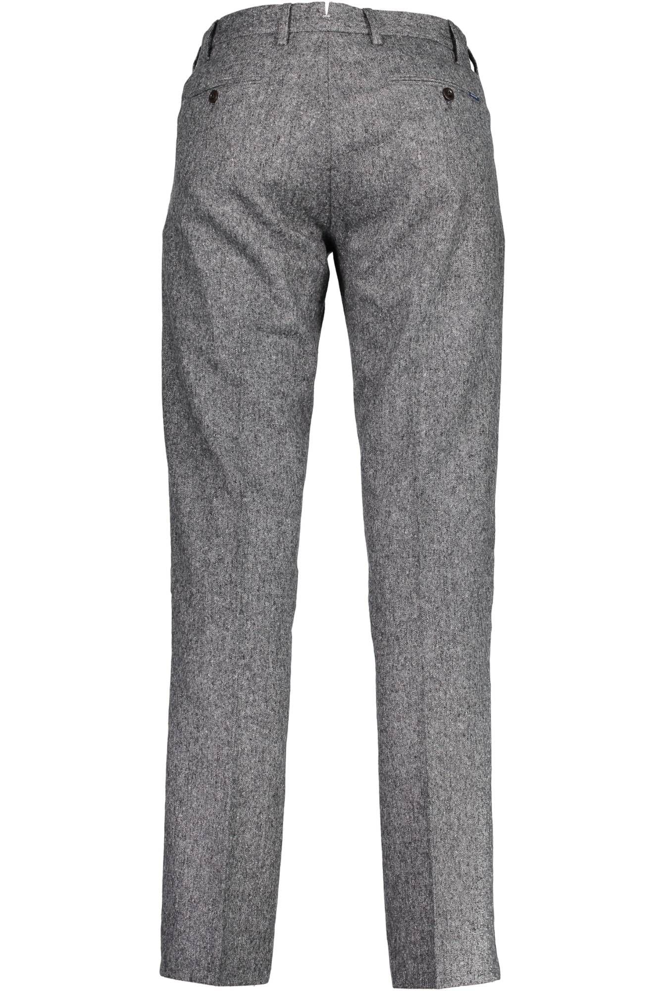 Graue Seidenjeans & Hose