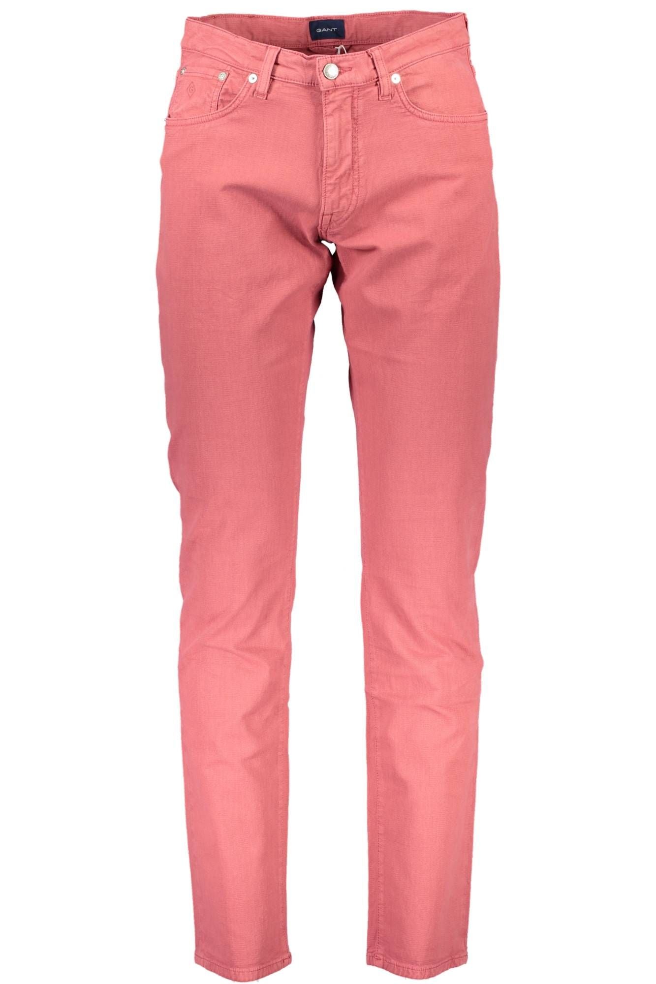 Rote Baumwolljeans & Hose