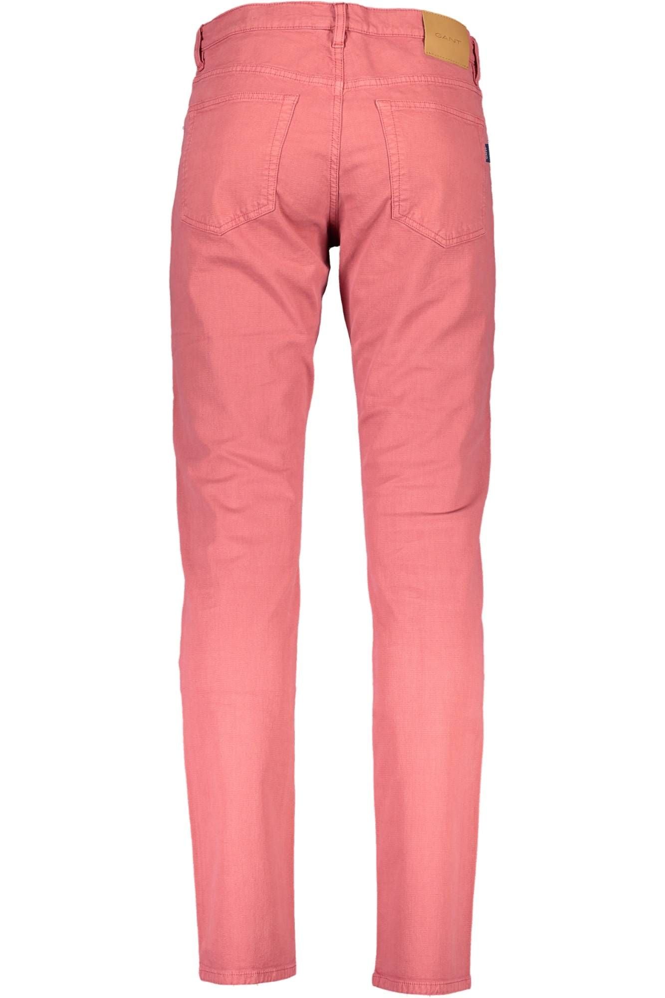 Rote Baumwolljeans & Hose