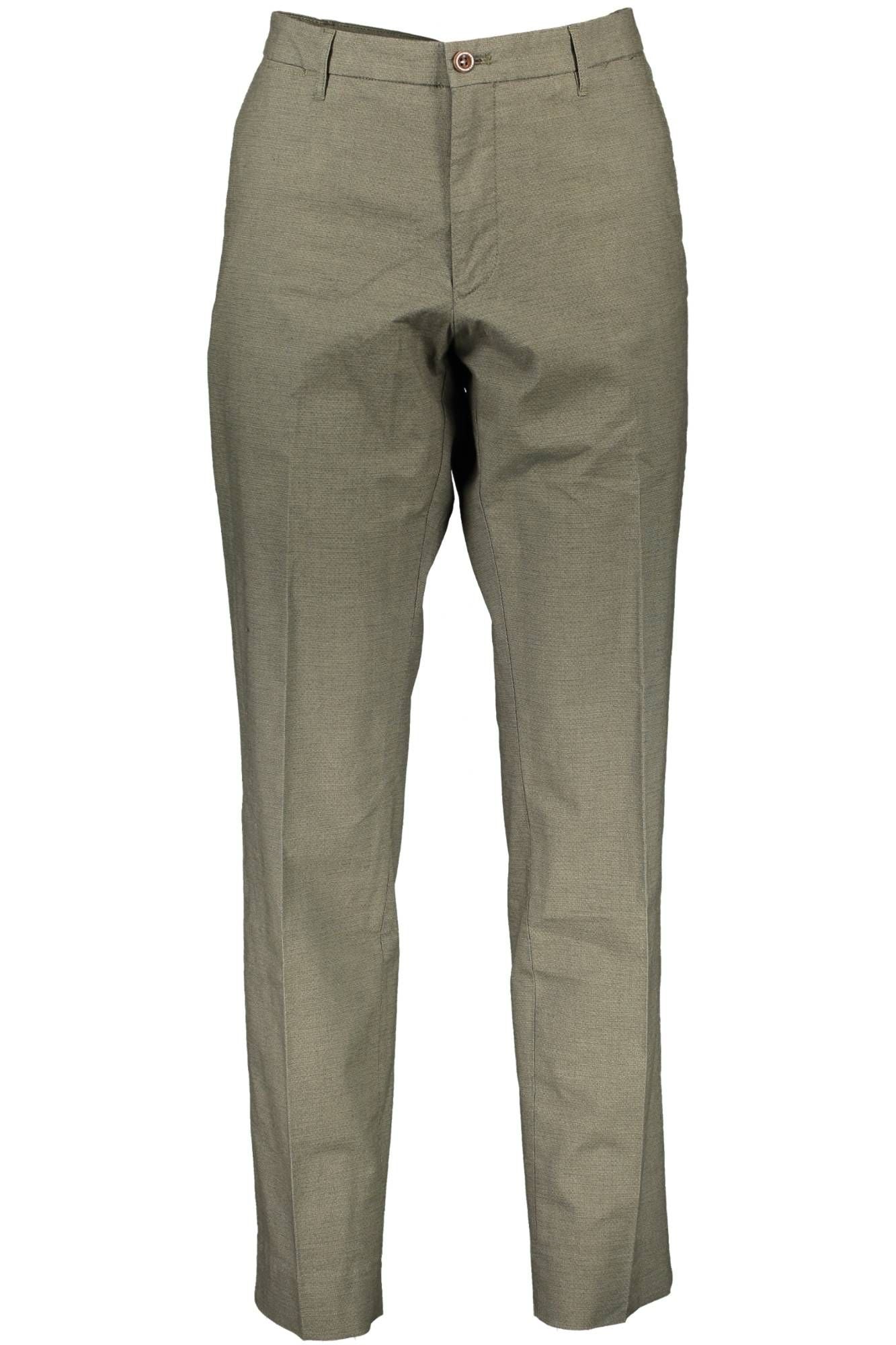 Grüne Baumwolljeans & Hose