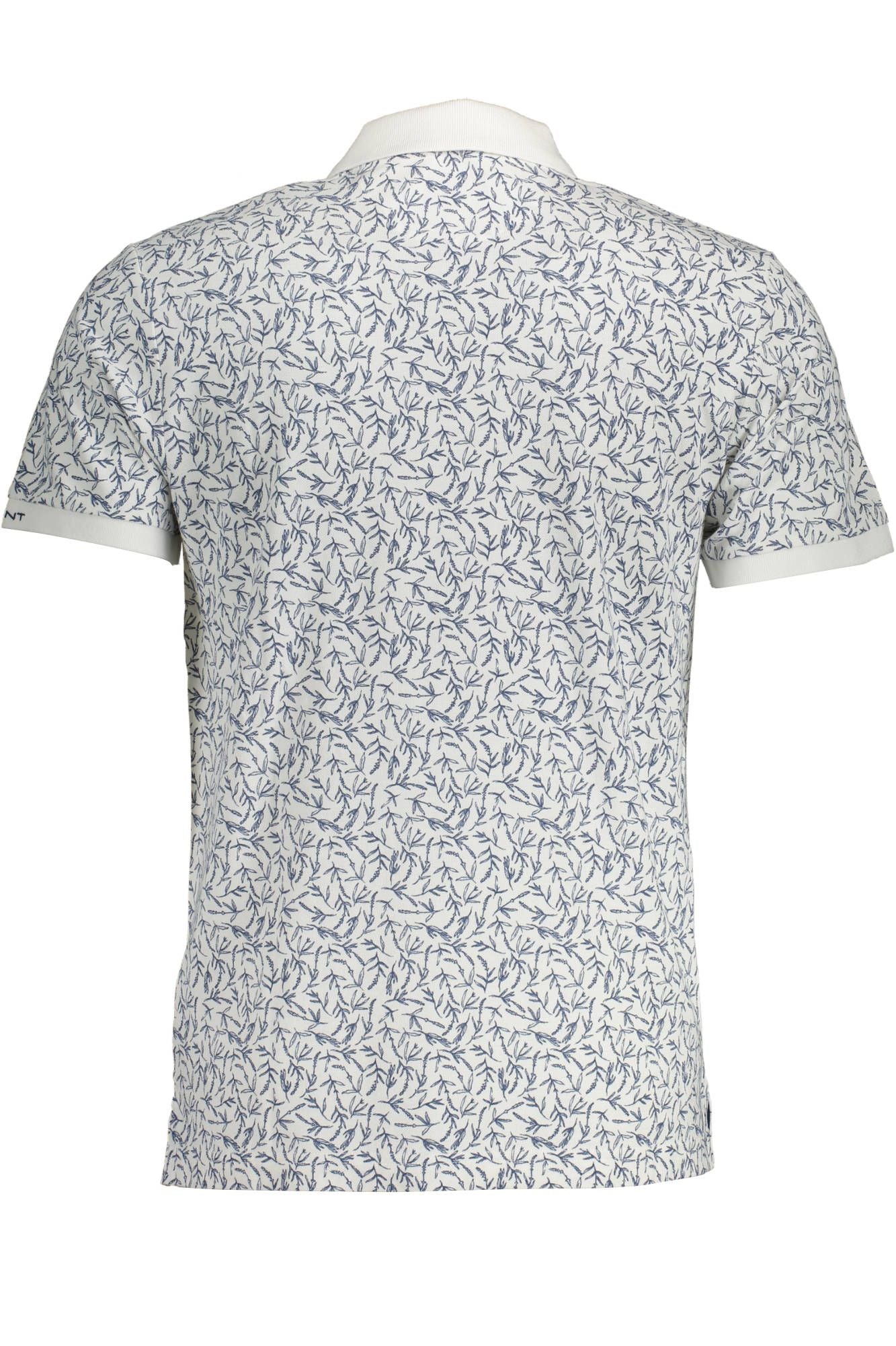 Weißes Baumwoll-Poloshirt