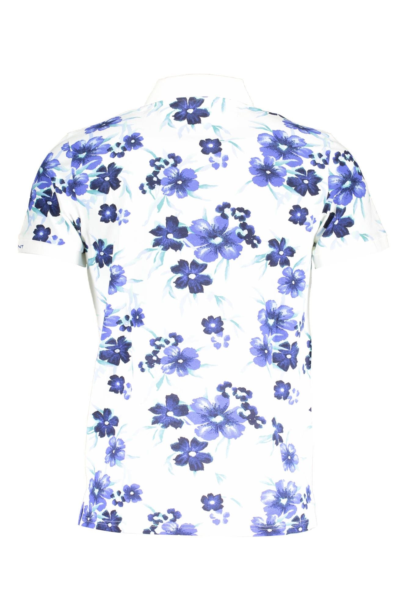 Weißes Baumwoll-Poloshirt