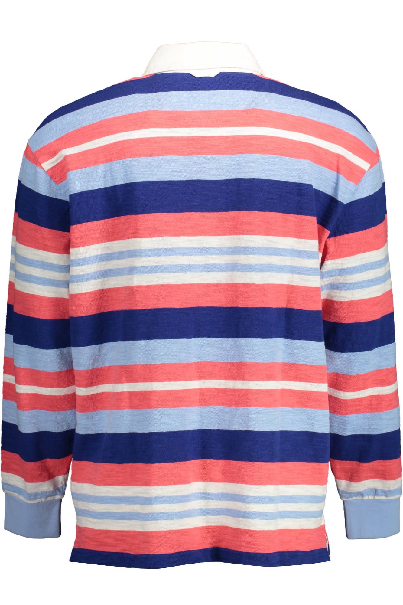 Hellblaues Baumwoll-Poloshirt