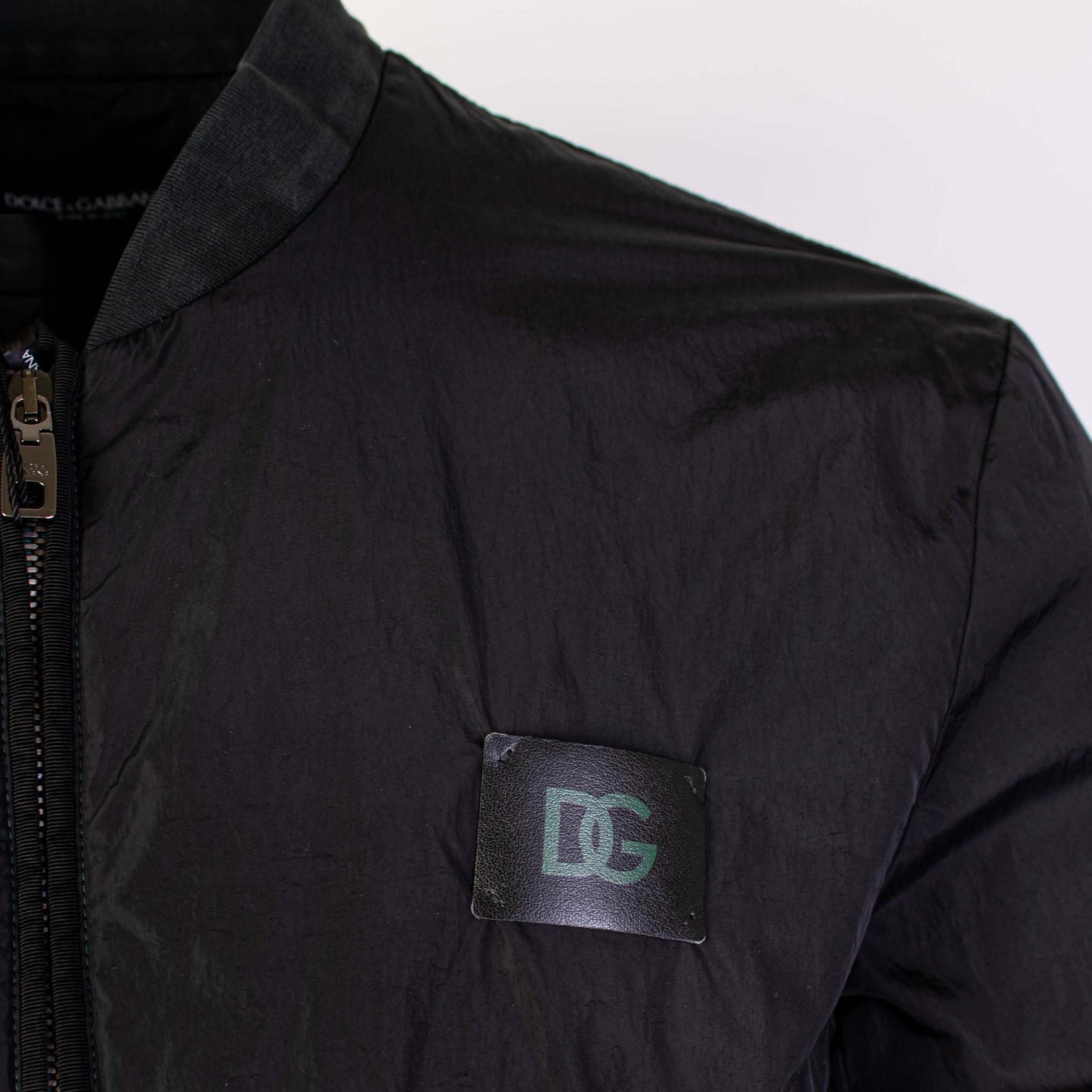 Schwarze Bomberjacke