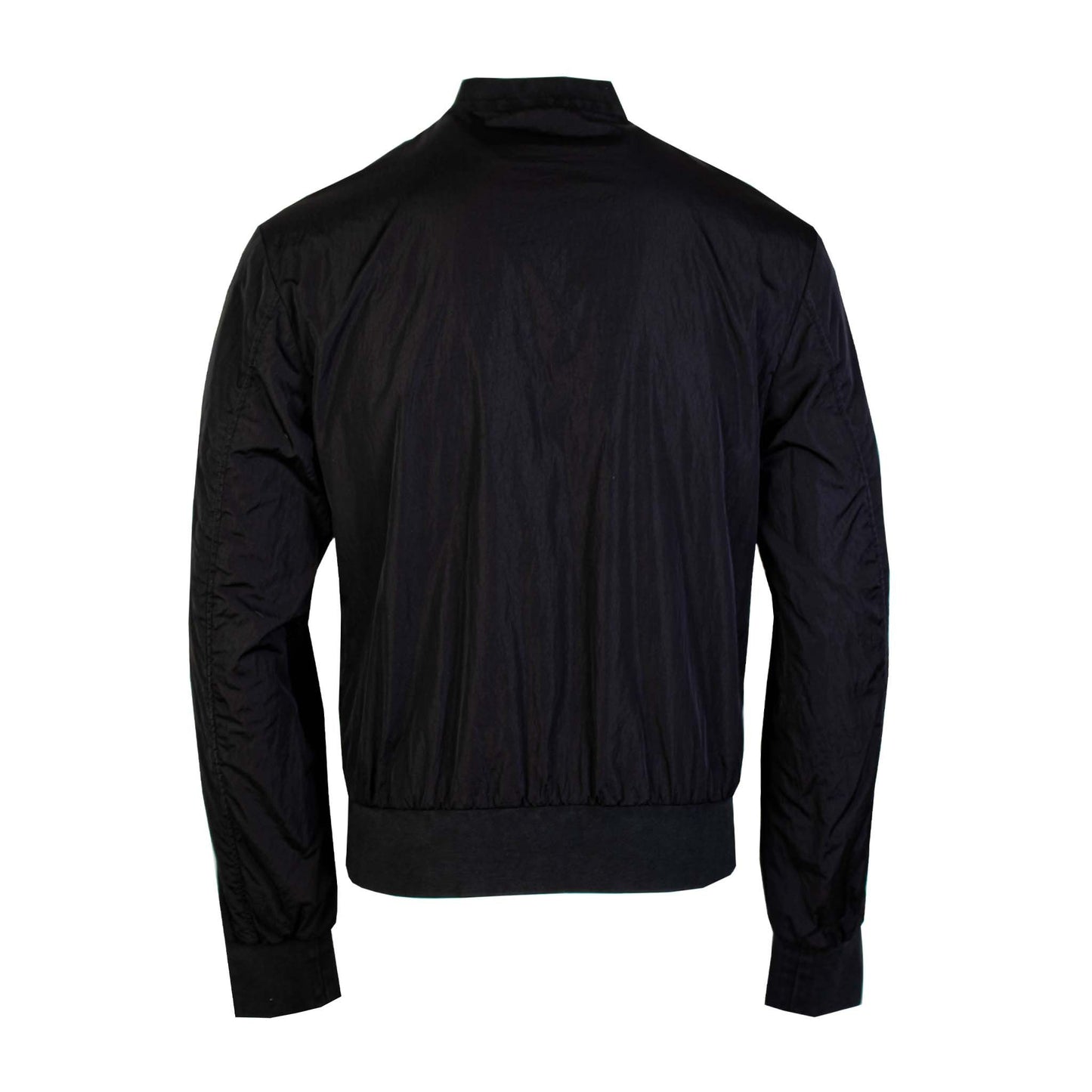 Schwarze Bomberjacke