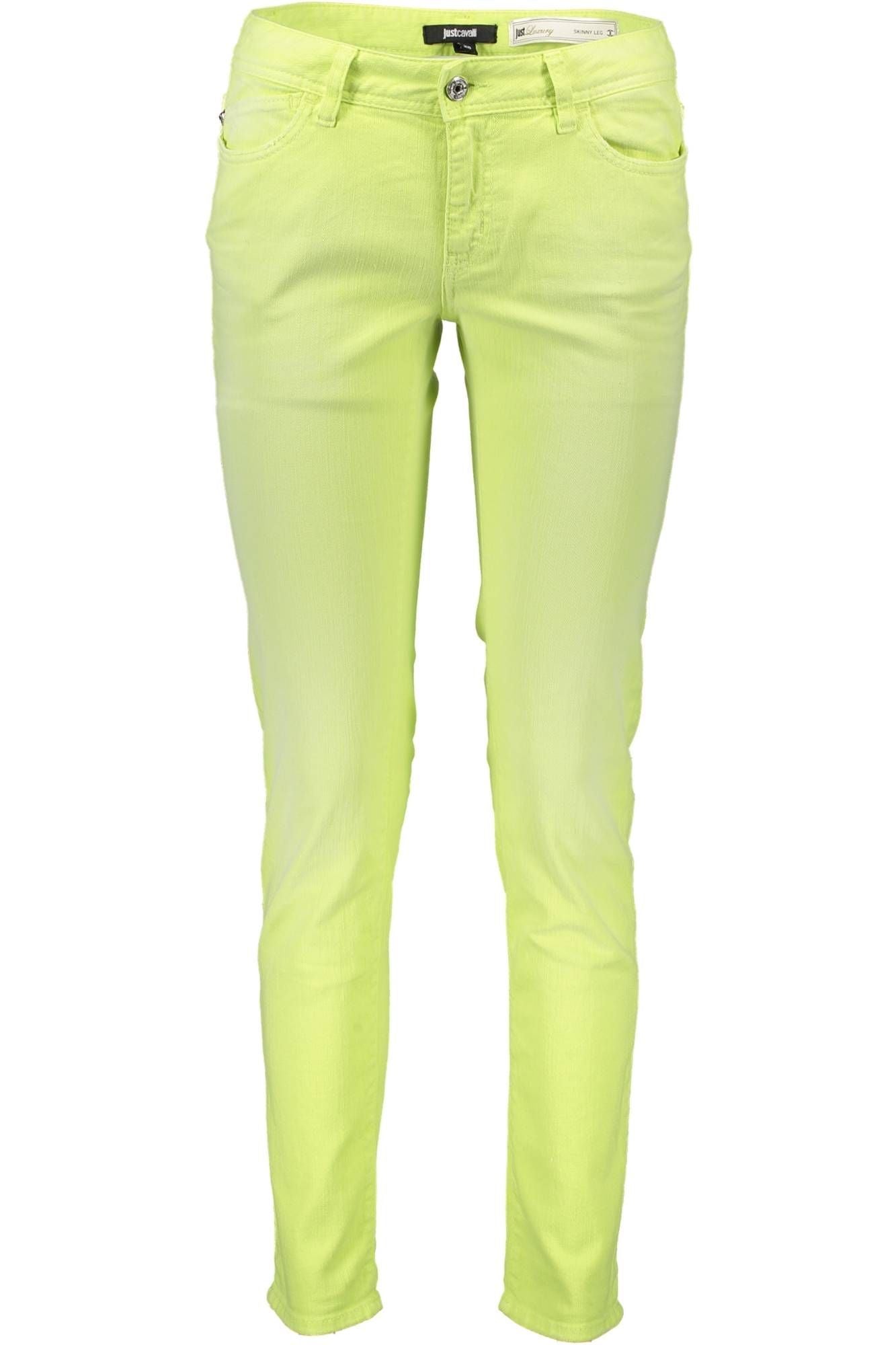 Gelbe Baumwolljeans & Hose