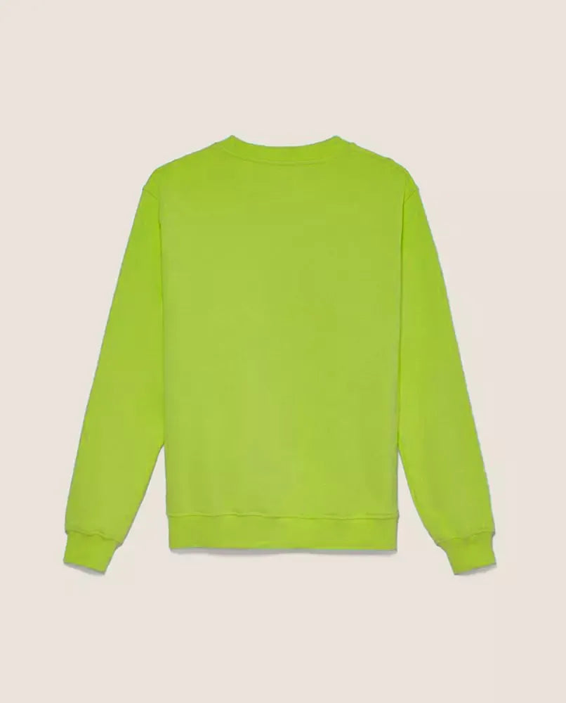 Grüner Baumwollpullover
