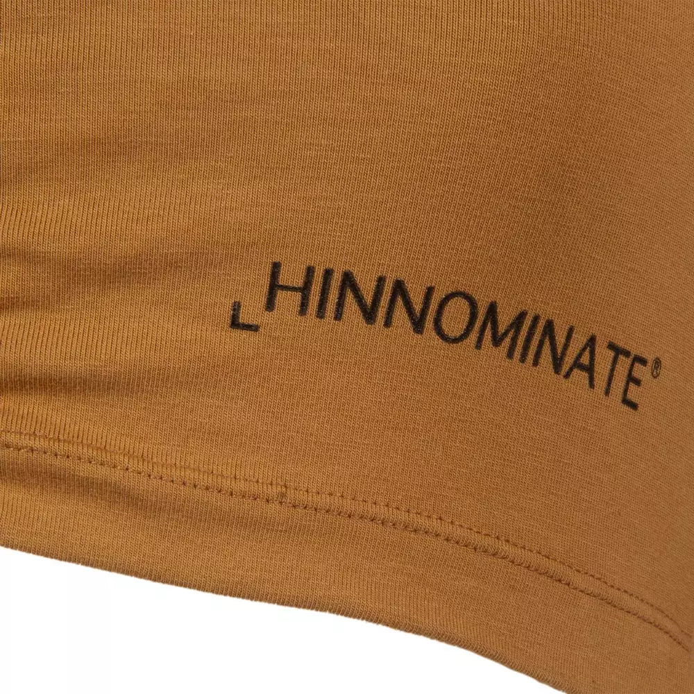 Braune Baumwoll-Oberteile & T-Shirt