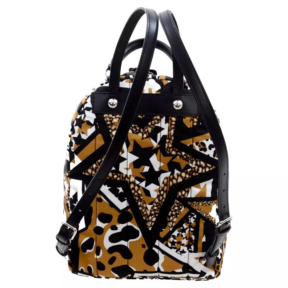 Schwarzer Nylon-Rucksack