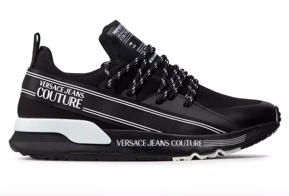 Schwarzer Nylon Sneaker