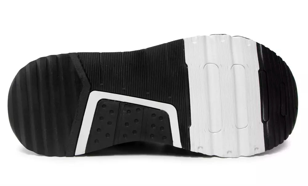 Schwarzer Nylon Sneaker