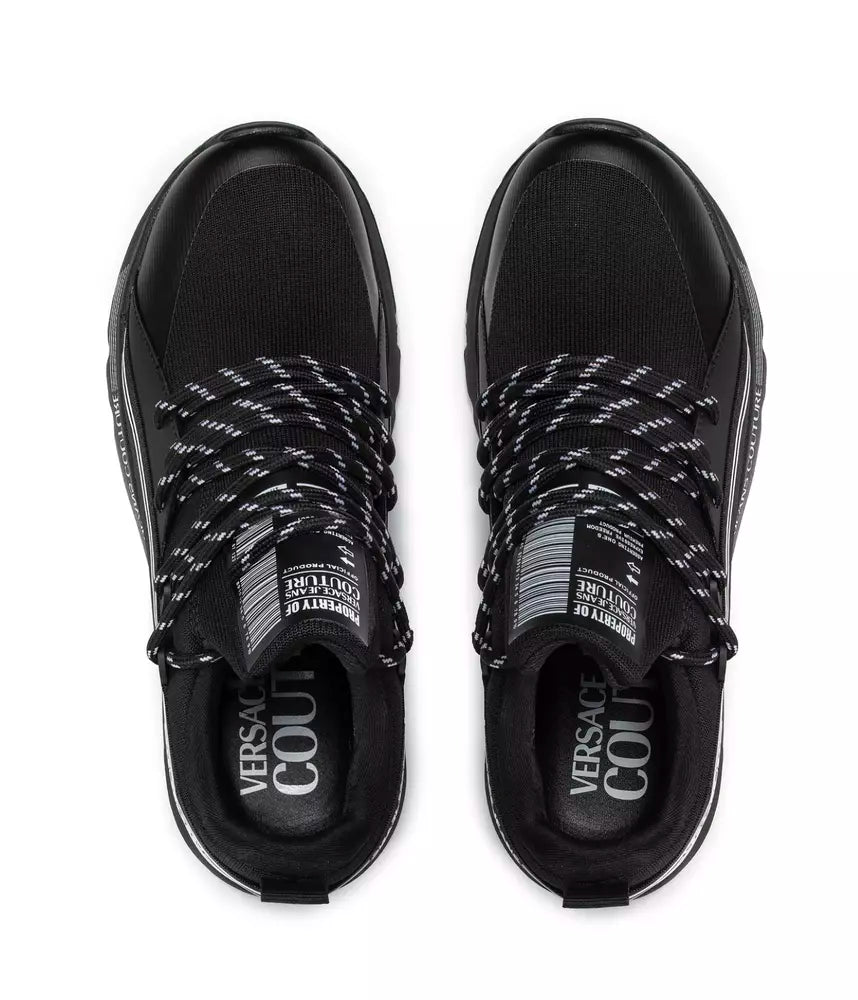 Schwarzer Nylon Sneaker