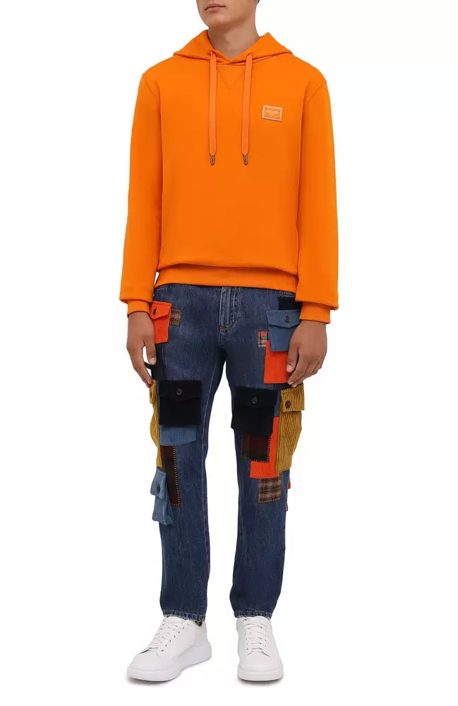 Blaue Baumwolljeans & Hose