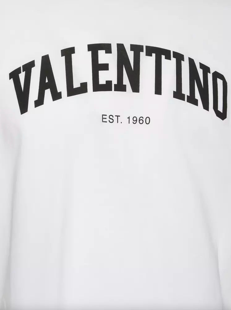 T-Shirt aus weißer Baumwolle