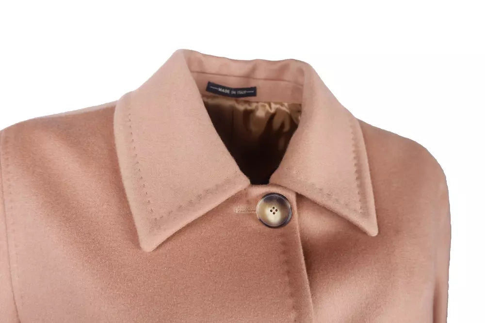 Beige Wolle Vergine Jacken & Mantel
