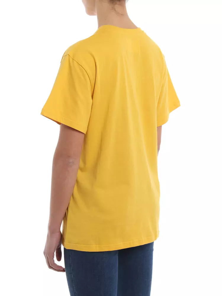 Gelbe Baumwolle Tops & T-Shirt