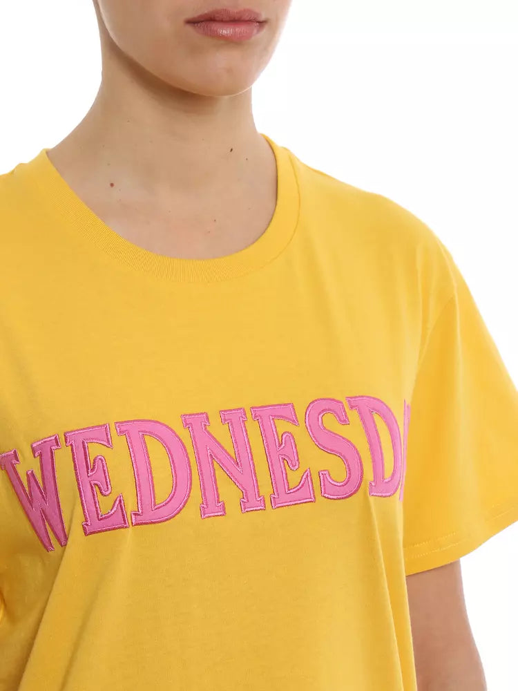 Gelbe Baumwolle Tops & T-Shirt