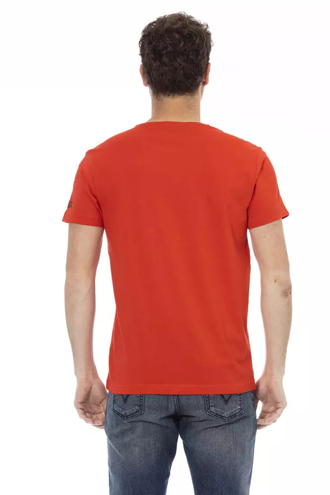 T-Shirt aus roter Baumwolle