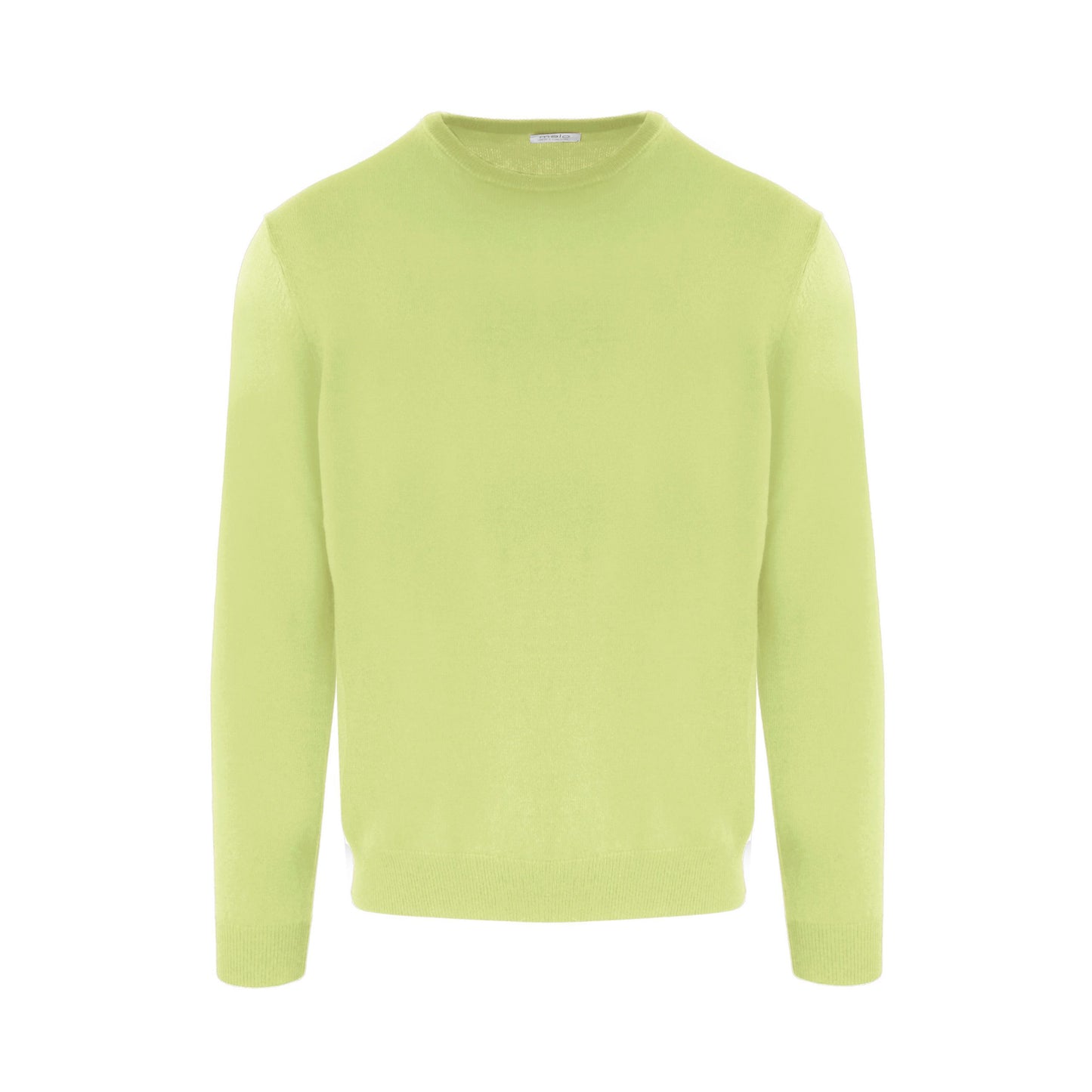 Gelber Kaschmirpullover