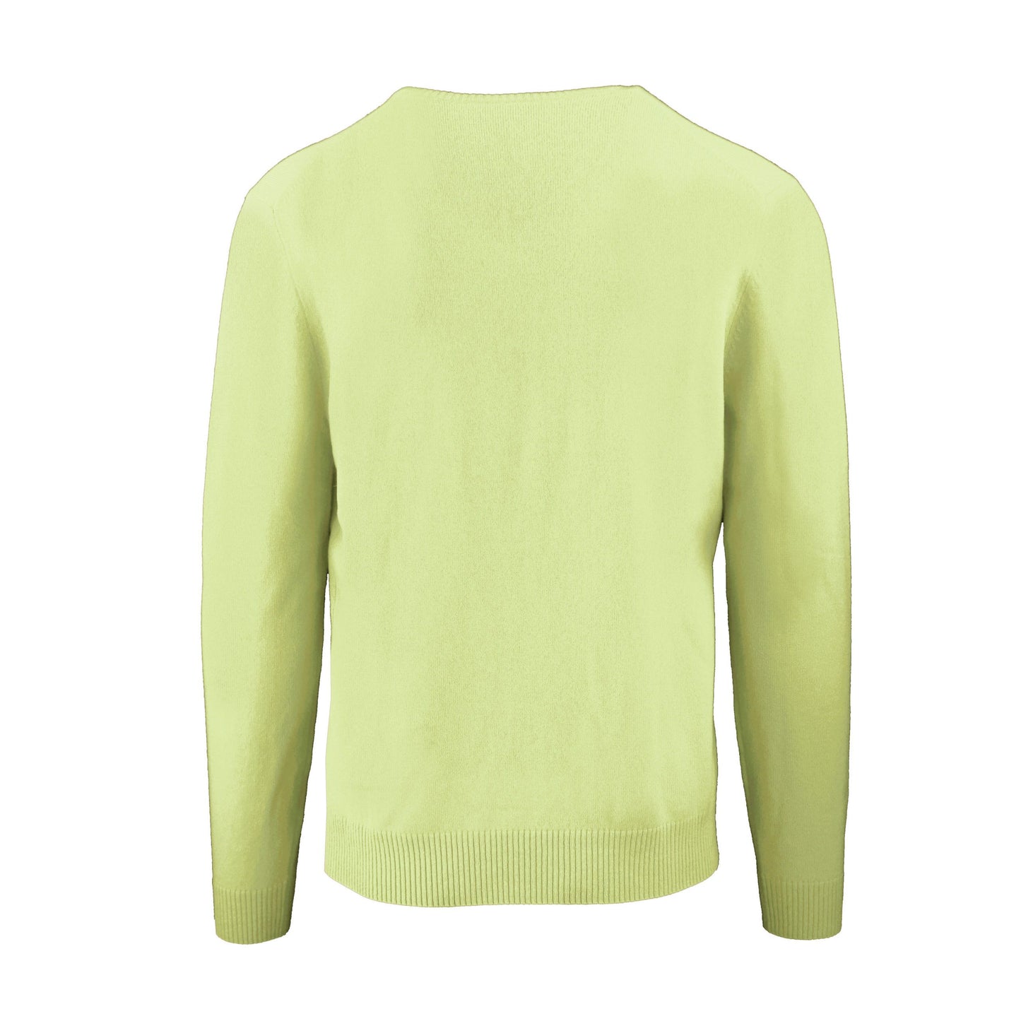 Gelber Kaschmirpullover