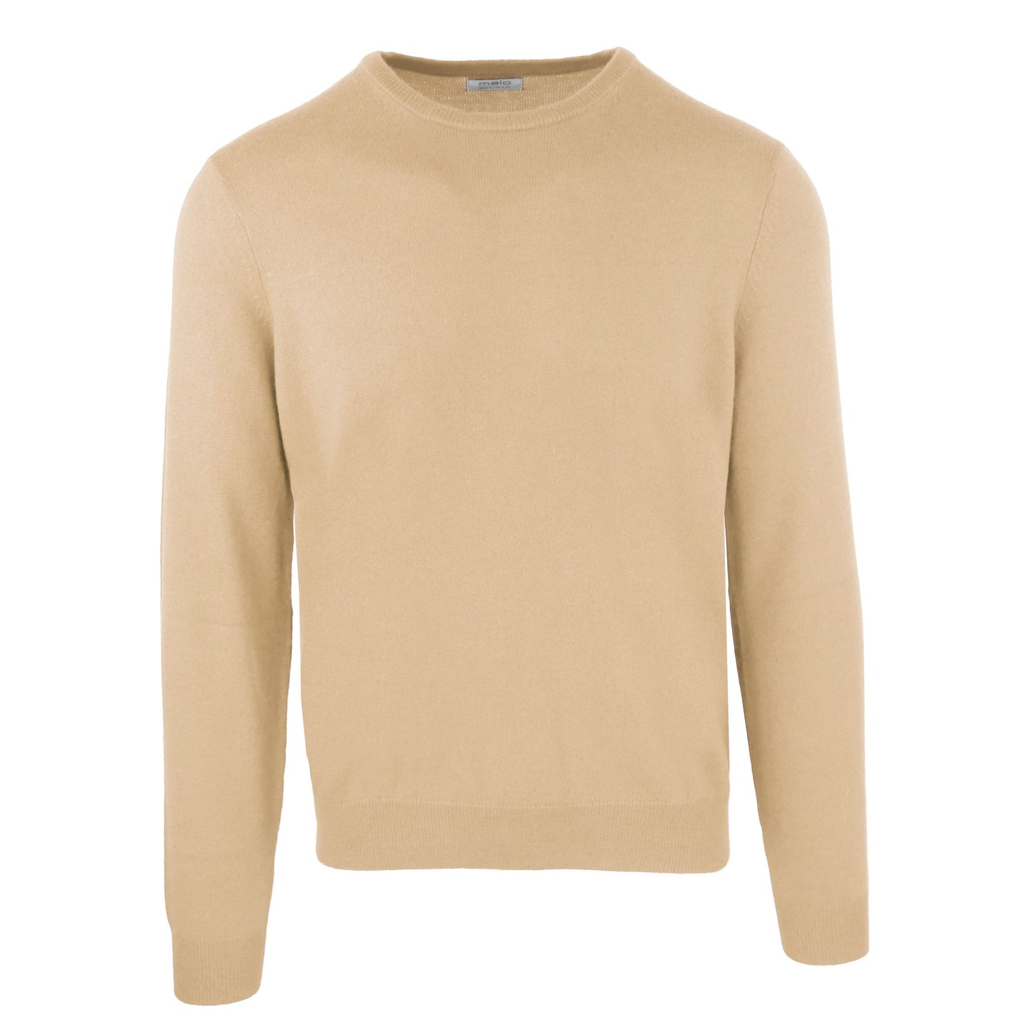 Beigefarbener Pullover aus Wolle