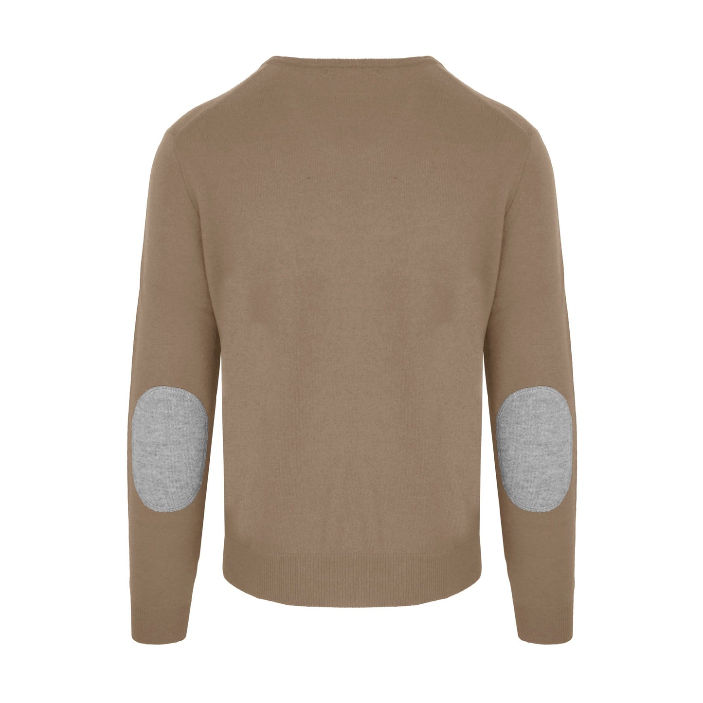 Beigefarbener Pullover aus Wolle
