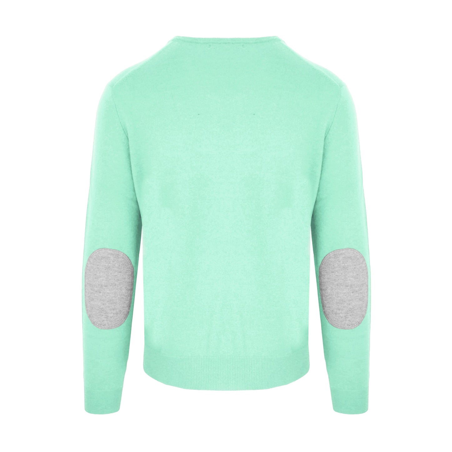 Grüner Pullover aus Wolle