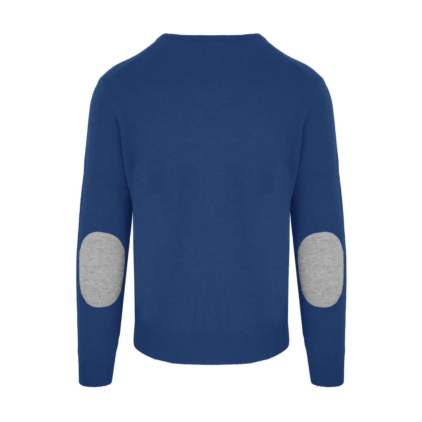 Blauer Pullover aus Wolle