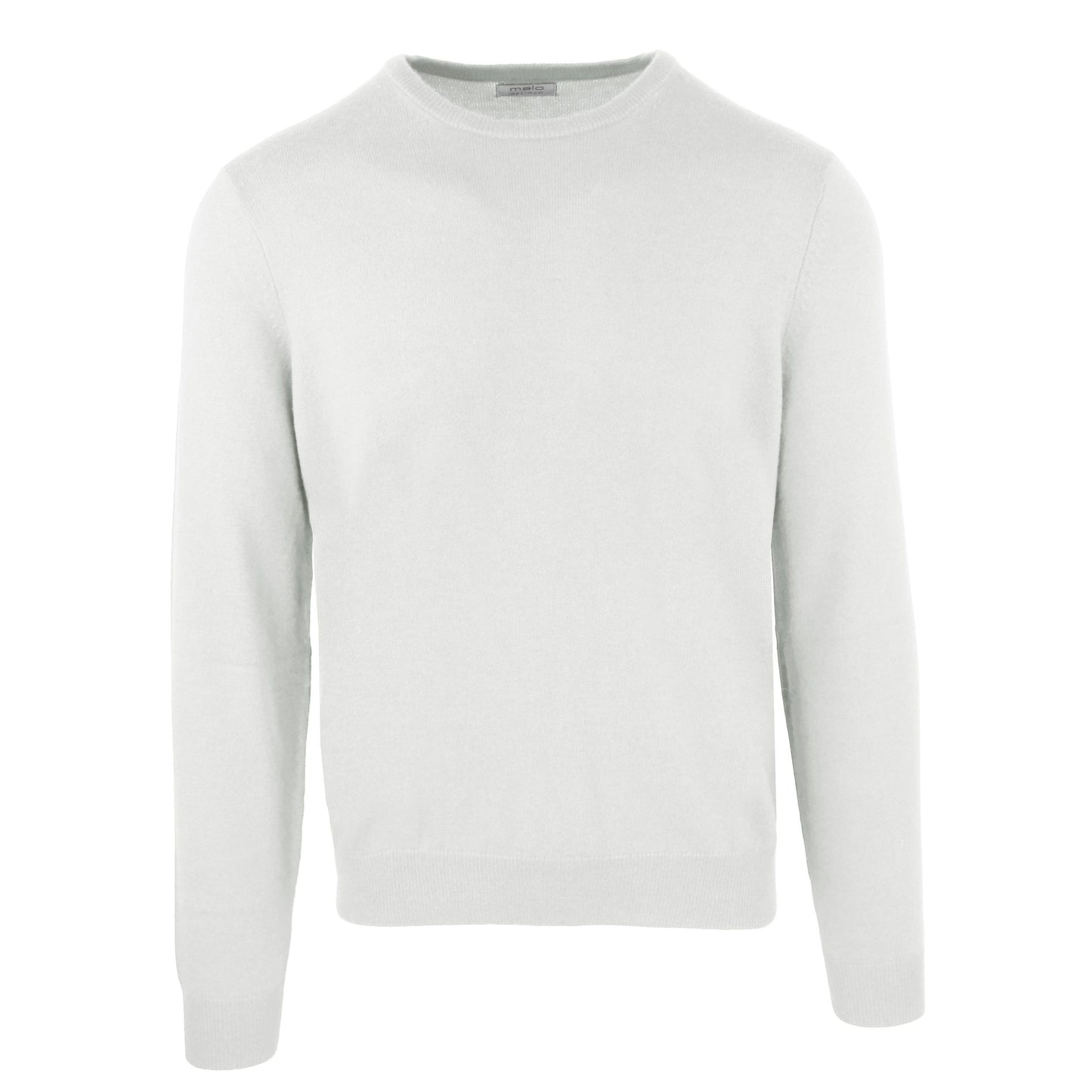 Grauer Pullover aus Wolle
