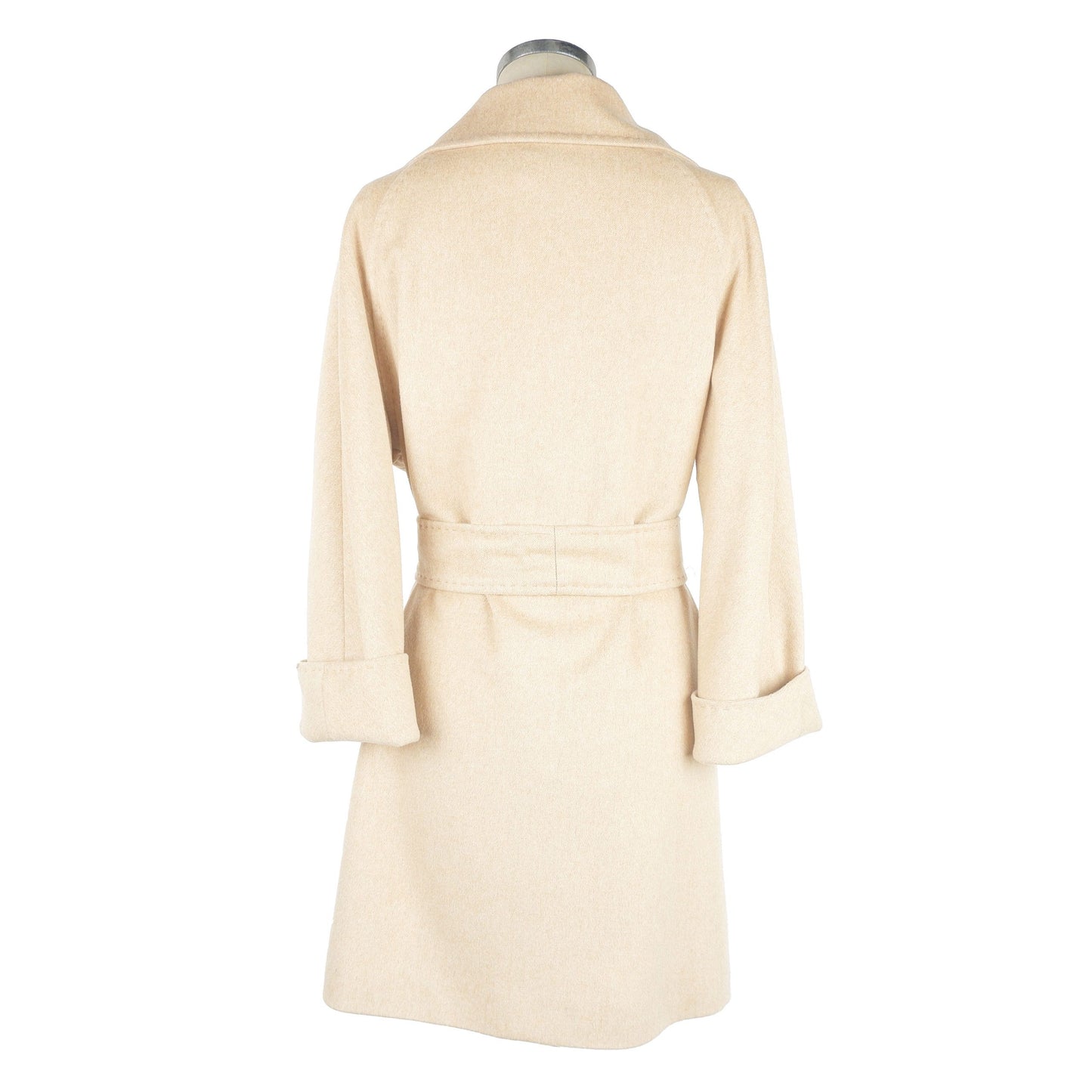 Beige Wolle Vergine Jacken & Mantel