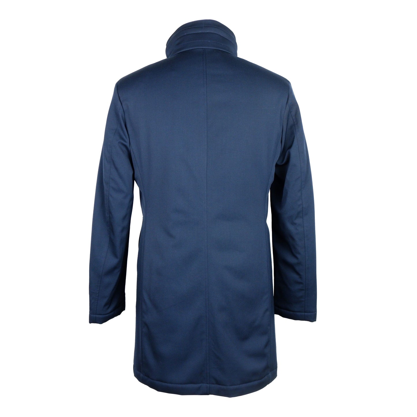 Jacke Vergine aus blauer Wolle