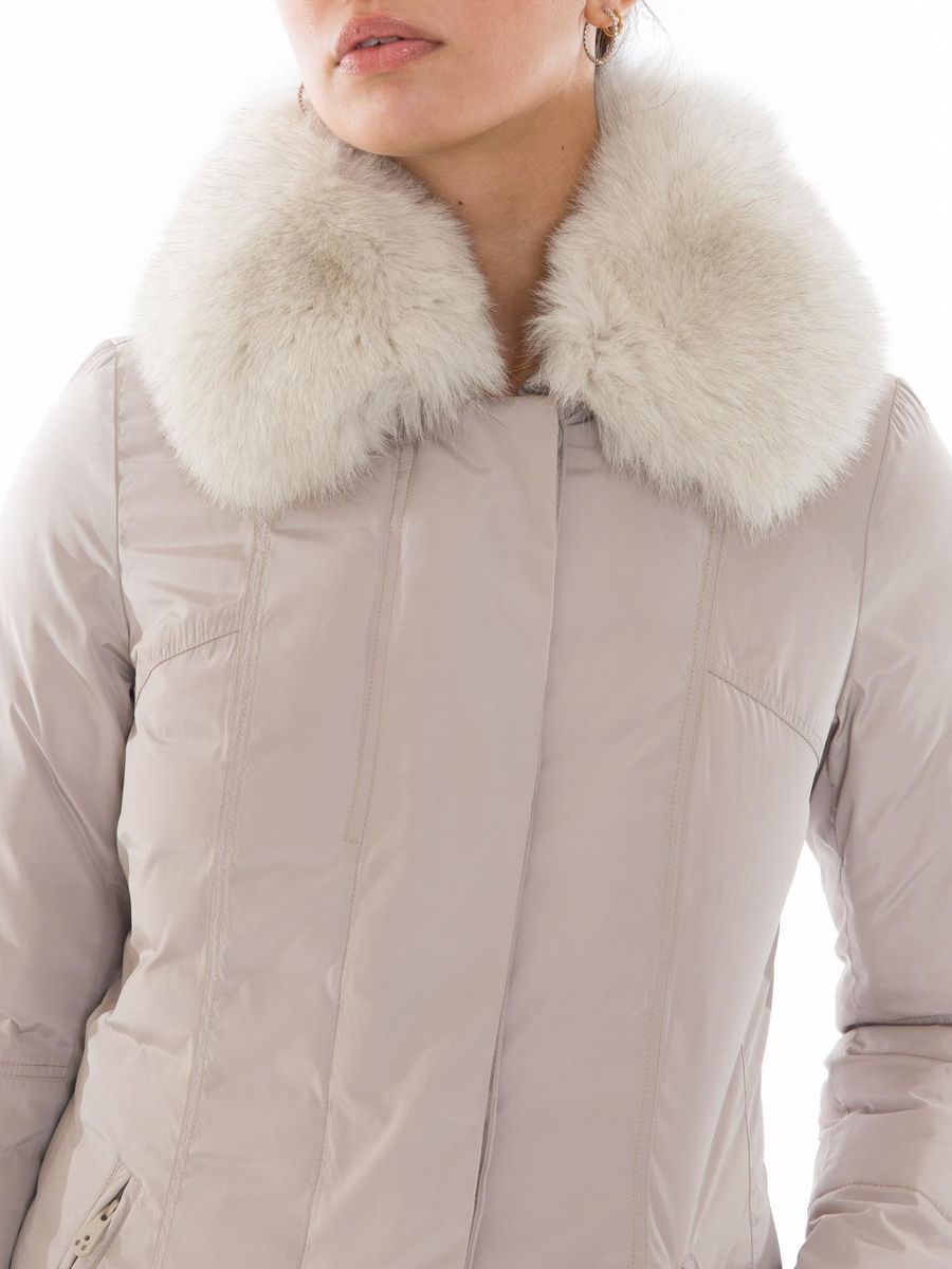 Graue Polyester Jacken & Mantel