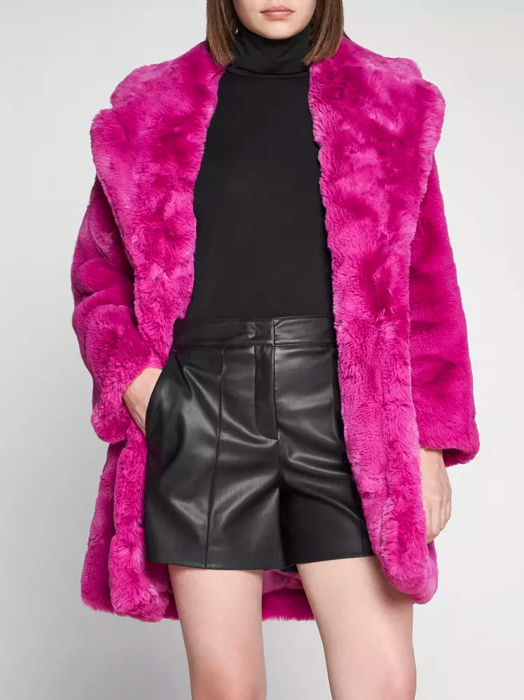 Rosa Polyester Jacken & Mantel