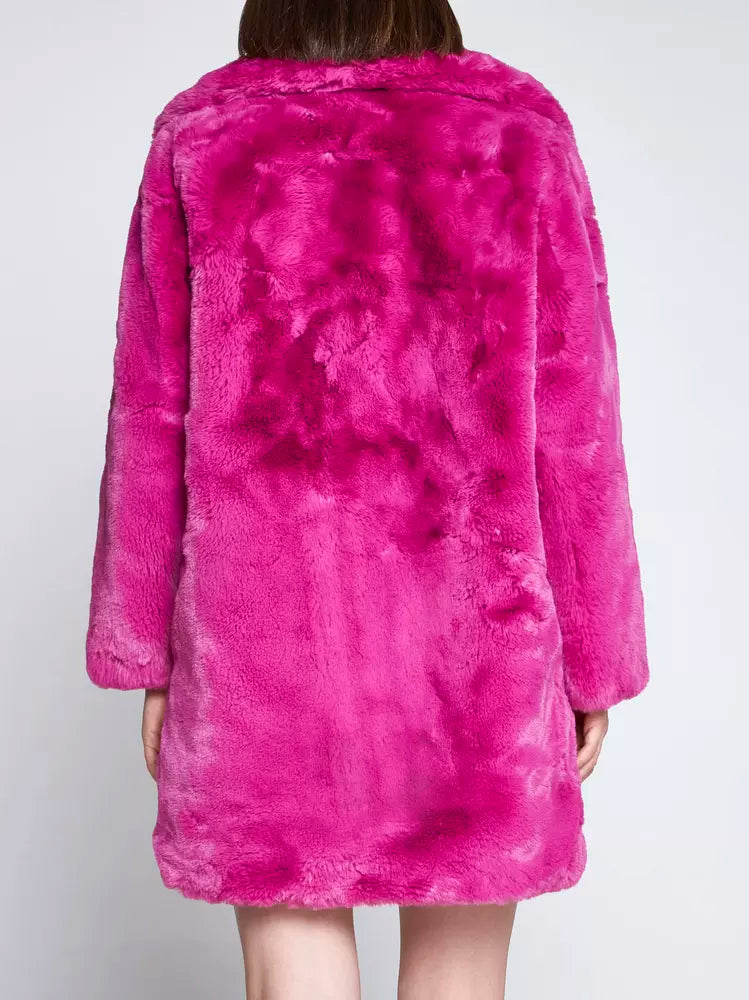 Rosa Polyester Jacken & Mantel