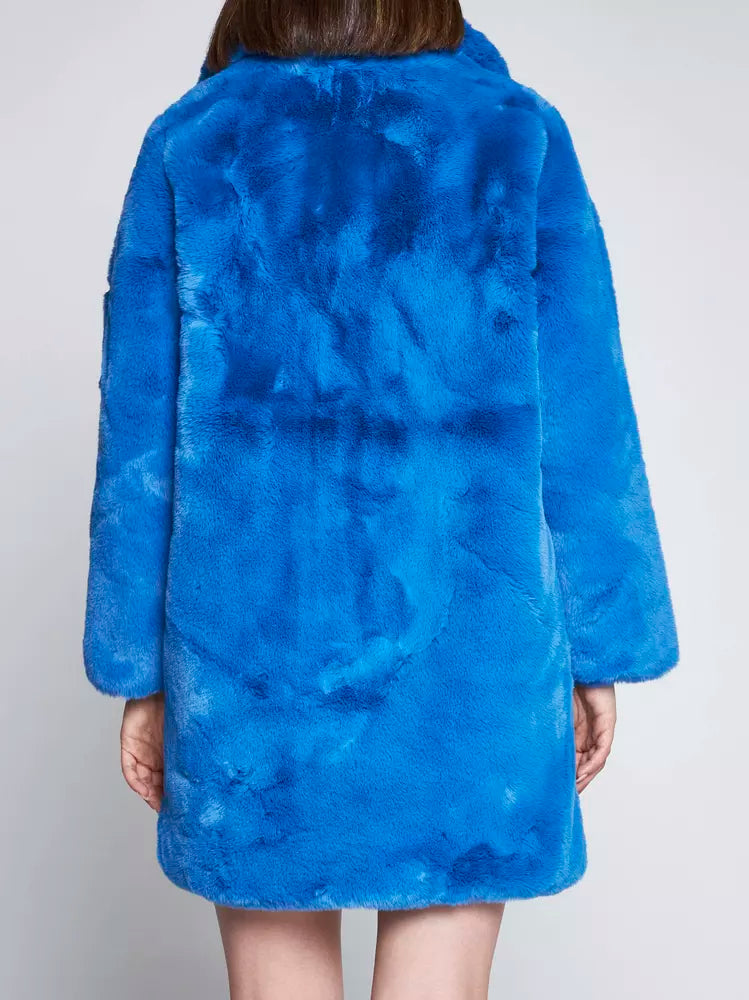 Blaue Polyester Jacken & Mantel