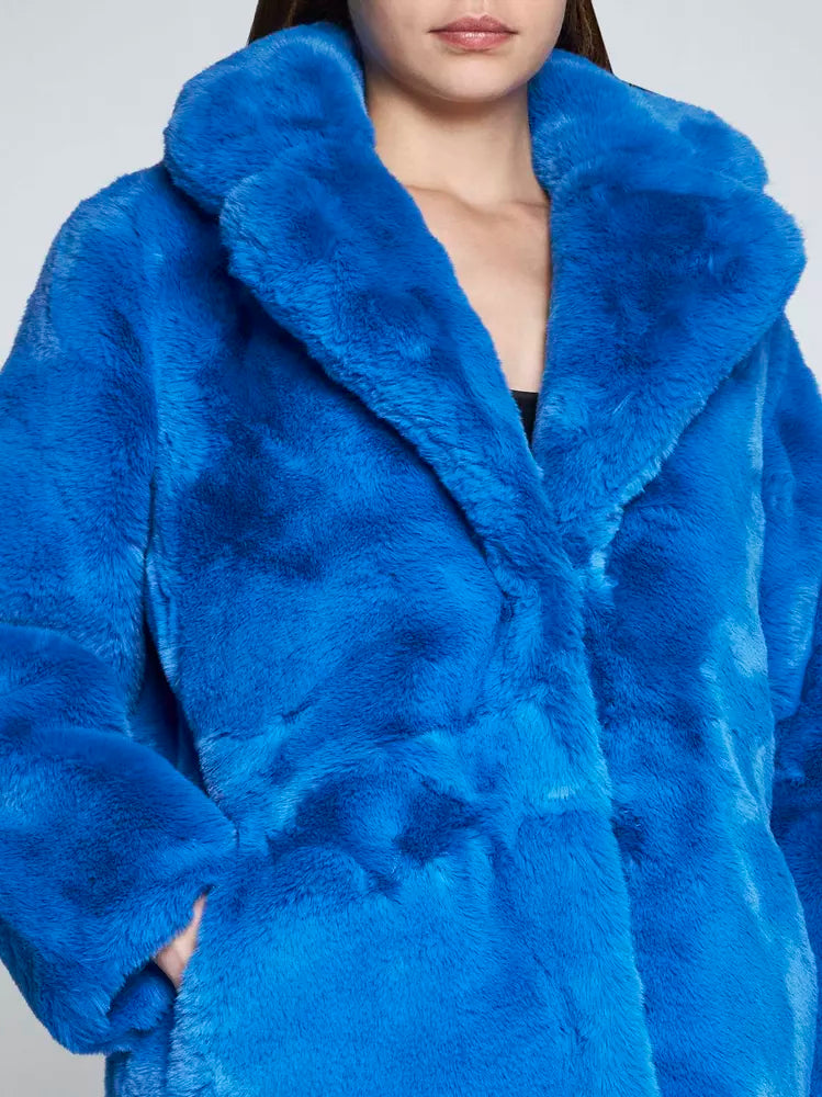 Blaue Polyester Jacken & Mantel