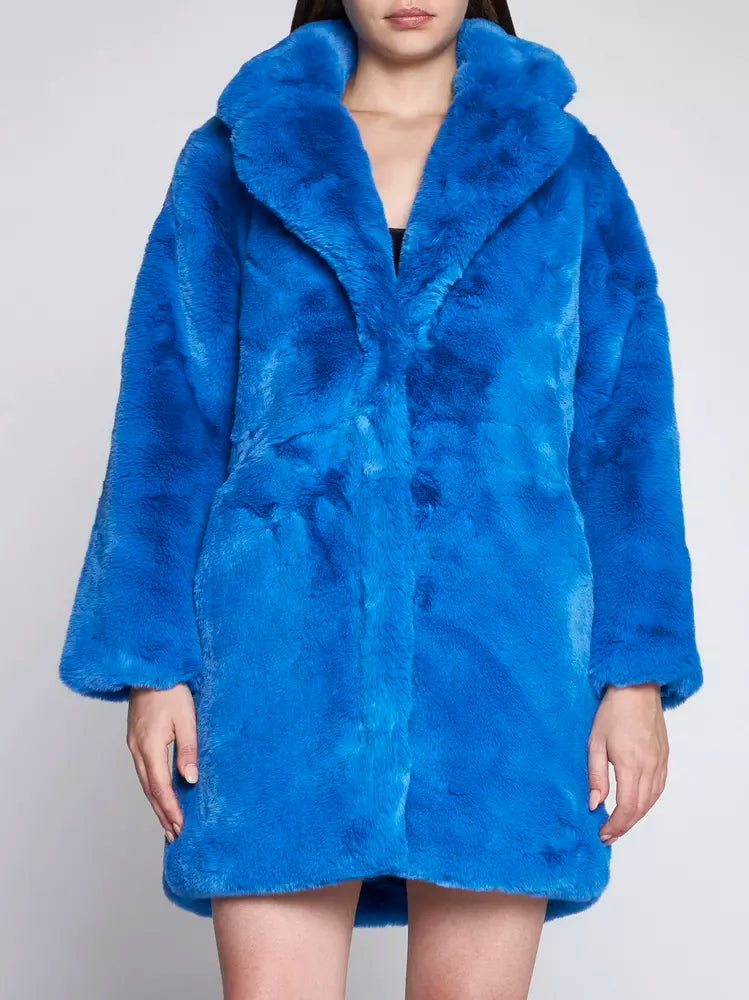 Blaue Polyester Jacken & Mantel