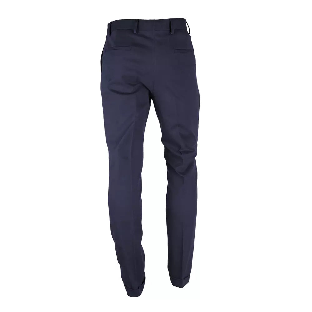 Jeans & Hose aus blauer Wolle